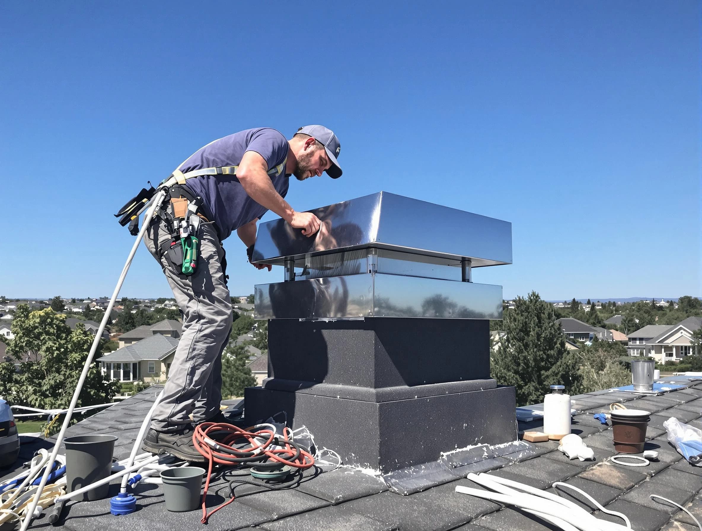 Chimney Cap Services service in Coopertown, TN